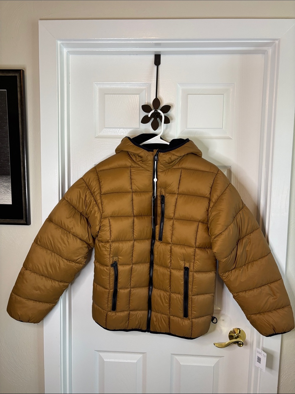 DKNY Sport Puffer Jacket-Hooded Winter Coat XL NWT
